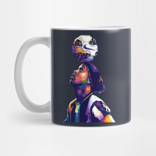 Ronaldinho WPAP style Mug